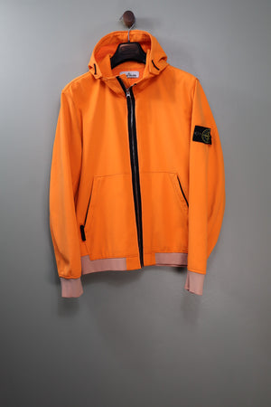 Stone Island Orange Soft Shell Jacket
