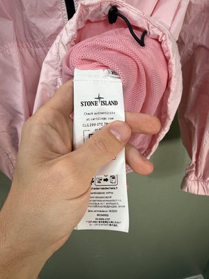 Stone Island Pink Crinkle Reps Jacket