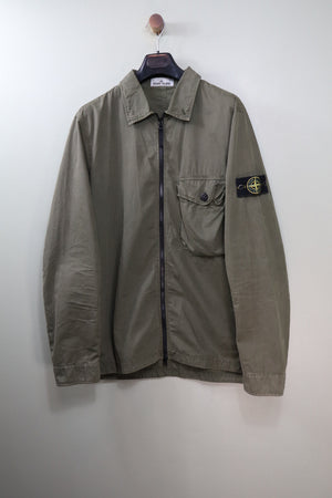 Stone Island Khaki Overshirt