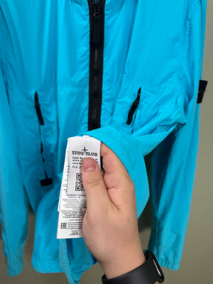 Stone Island Aqua Blue Skin Touch Jacket