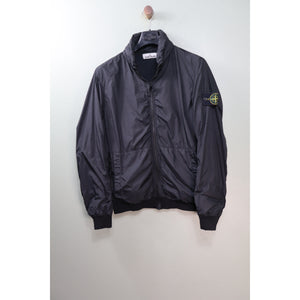 Stone Island Black Crinkle Reps Jacket