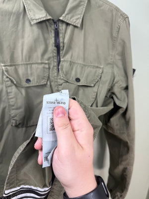 Stone Island Khaki Overshirt