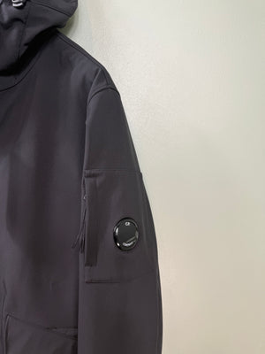 C.P. Company Black Soft Shell Parka Jacket