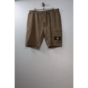 Stone Island Khaki Shorts