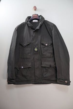 Stone Island Khaki Cotton Cordura Jacket
