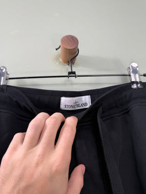 Stone Island Black Shorts