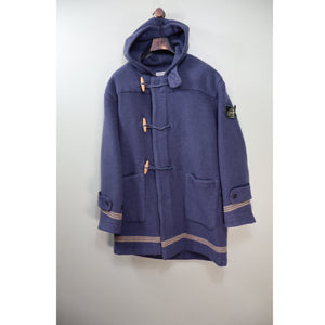 Stone Island Navy Montgomery Duffle Jacket