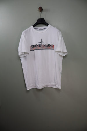 Stone Island White T-Shirt