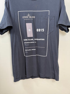 Stone Island Black T-Shirt