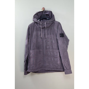 Stone Island Grey Shadow Project Stripped Nylon Metal Smock