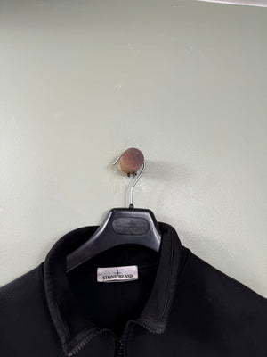 Stone Island Black 1/4 Zip Jumper