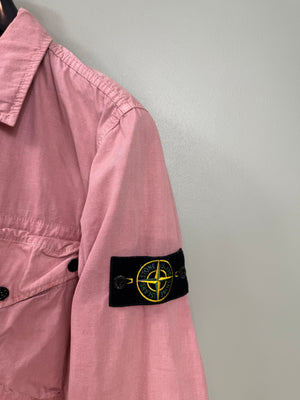 Stone Island Pink Overshirt