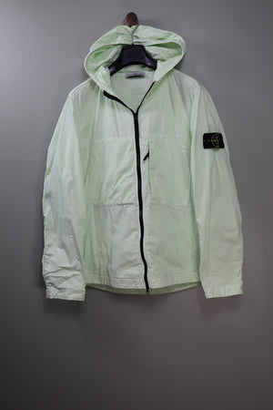 Stone Island Pastel Green Supima Cotton Twill Jacket