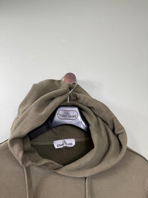 Stone Island Khaki Hoodie