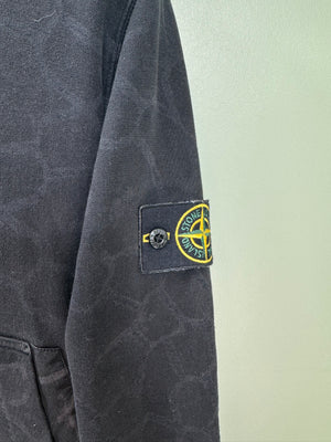 Stone Island Black Honeycomb Hoodie