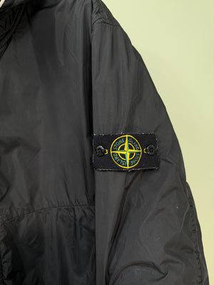 Stone Island Black Crinkle Reps Jacket