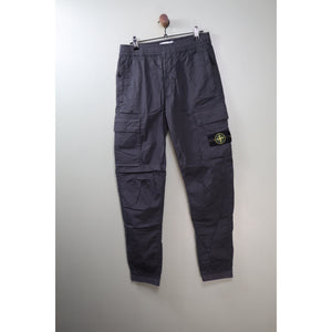 Stone Island Grey RE-T Cargo Bottoms