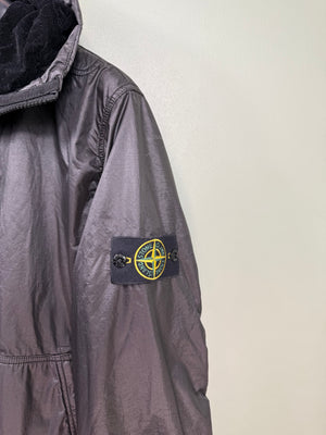 Stone Island Black Lamy Flock Jacket