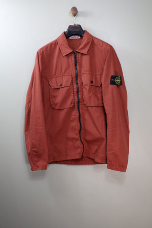 Stone Island Burnt Orange Overshirt