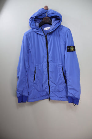 Stone Island Blue Comfort Tech Composite Jacket