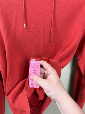 Stone Island Red Hoodie