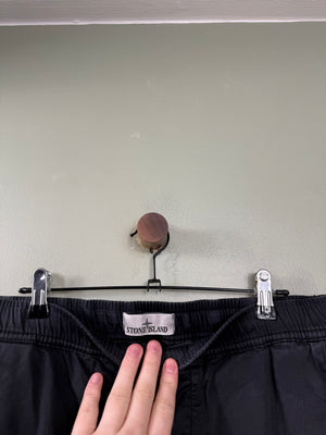 Stone Island Black RE-T Cargo Bottoms