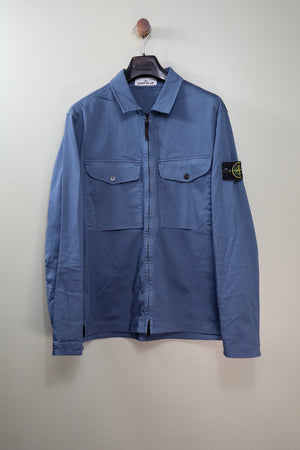 Stone Island Blue Overshirt