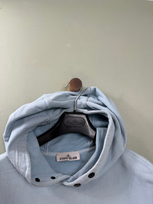Stone Island Baby Blue Hoodie