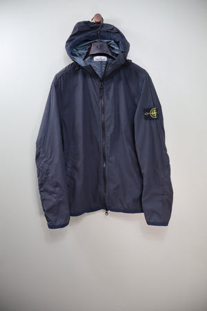 Stone Island Navy Lamy Velour Jacket