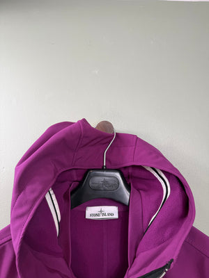 Stone Island Purple Soft Shell Jacket
