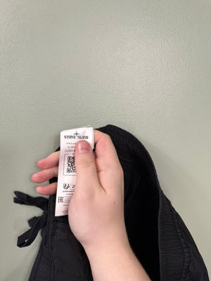 Stone Island Black RE-T Cargo Bottoms