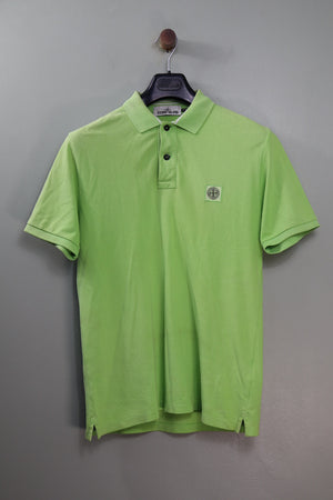 Stone Island Green RE Polo Shirt