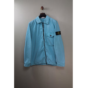 Stone Island Aqua Blue Overshirt