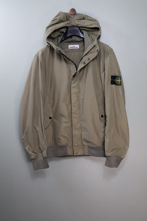 Stone Island Khaki Micro Reps Jacket