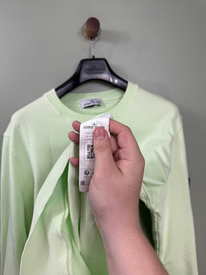 Stone Island Pastel Green Jumper
