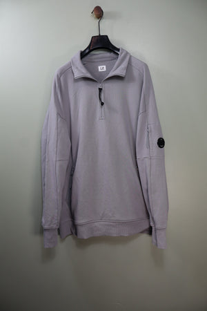C.P. Company Grey 1/4 Zip Jumper