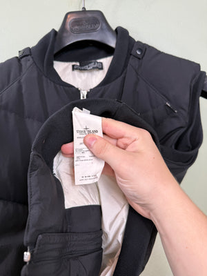 Stone Island Black Shadow Project Spiderweb Down Gilet