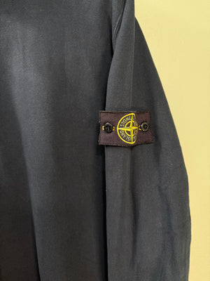 Stone Island Navy 1/4 Zip Jumper