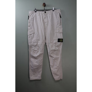 Stone Island Beige RE-T Cargo Bottoms
