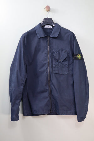 Stone Island Navy Overshirt