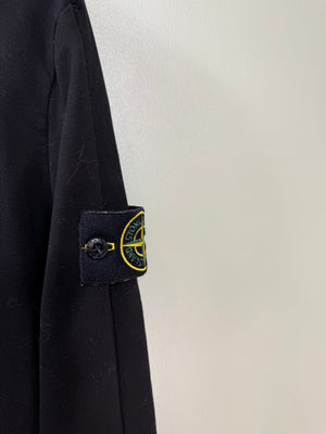 Stone Island Black Zipped Jumper