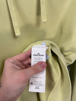 Stone Island Yellow Hoodie