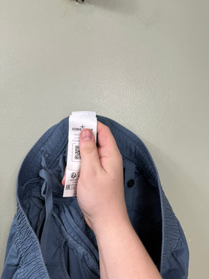 Stone Island Blue RE-T Cargo Bottoms