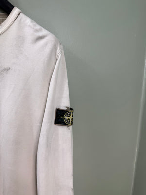 Stone Island Khaki Hand Corrosion Jumper