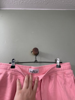 Stone Island Pink Shorts