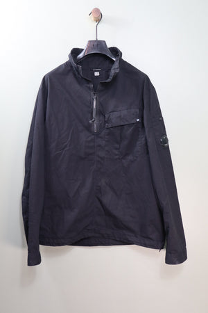 C.P. Company Black 1/4 Zip Smock