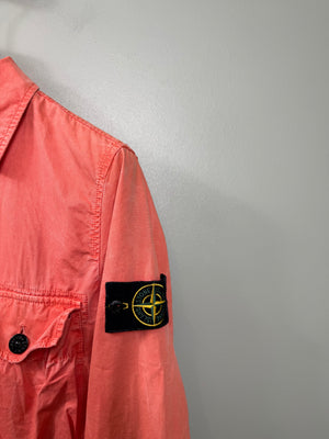 Stone Island Orange Overshirt