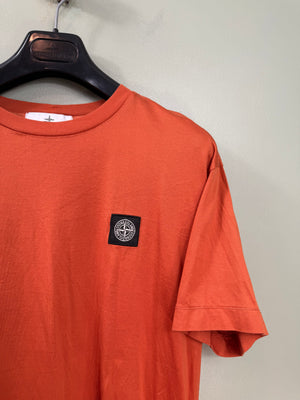 Stone Island Orange T-Shirt