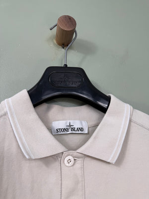 Stone Island Beige Polo Shirt