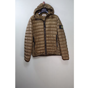 Stone Island Khaki Micro Yarn Down Jacket